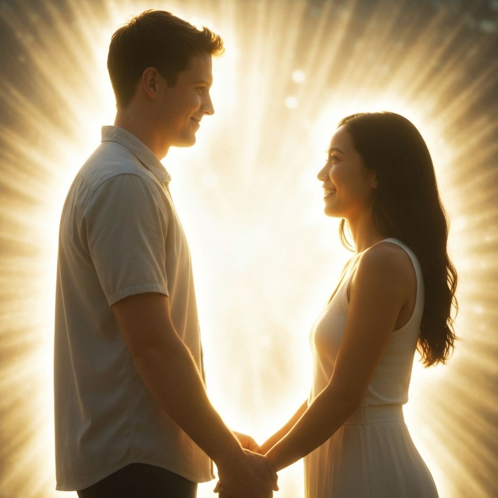 Spiritual healing background